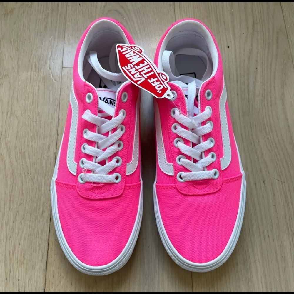 Brand New Neon Pink Vans